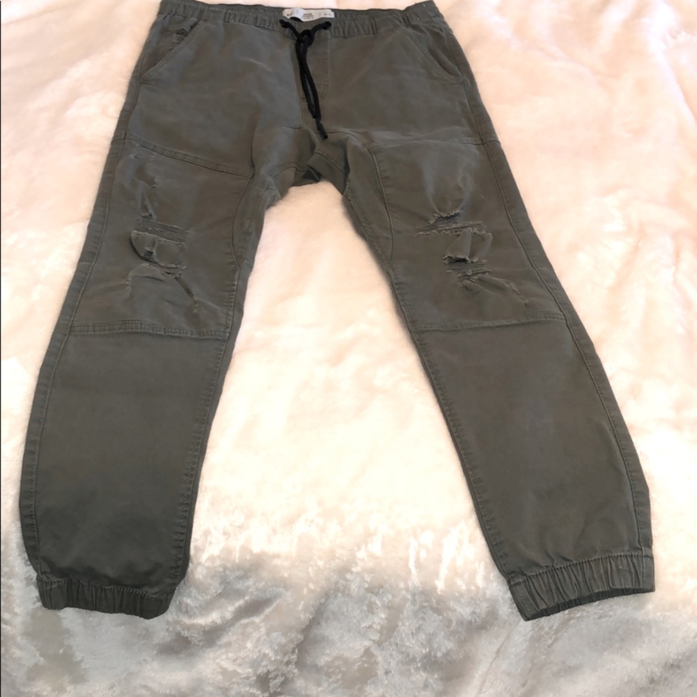 Olive Joggers